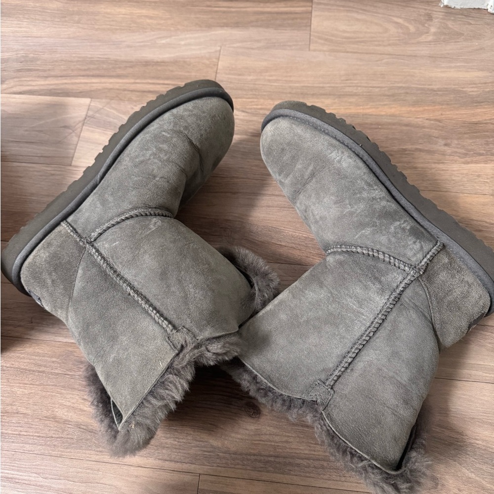 Ugg Bailey Button Boots Grey - image 5